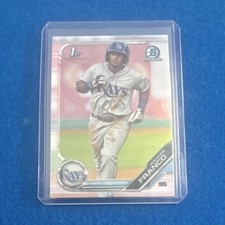 2019 Topps Bowman Chrome Wander Franco (Rookie Card) Prospects #BCP-100. rookie card picture