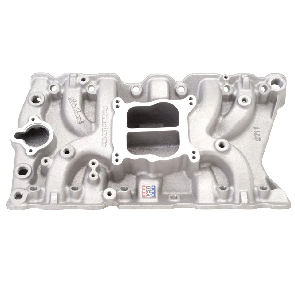 Edelbrock 2711 Performer Oldsmobile 350 Intake Manifold - Image 2 of 2