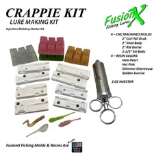 InjeX Lure Making Kit - Crappie and Panfish