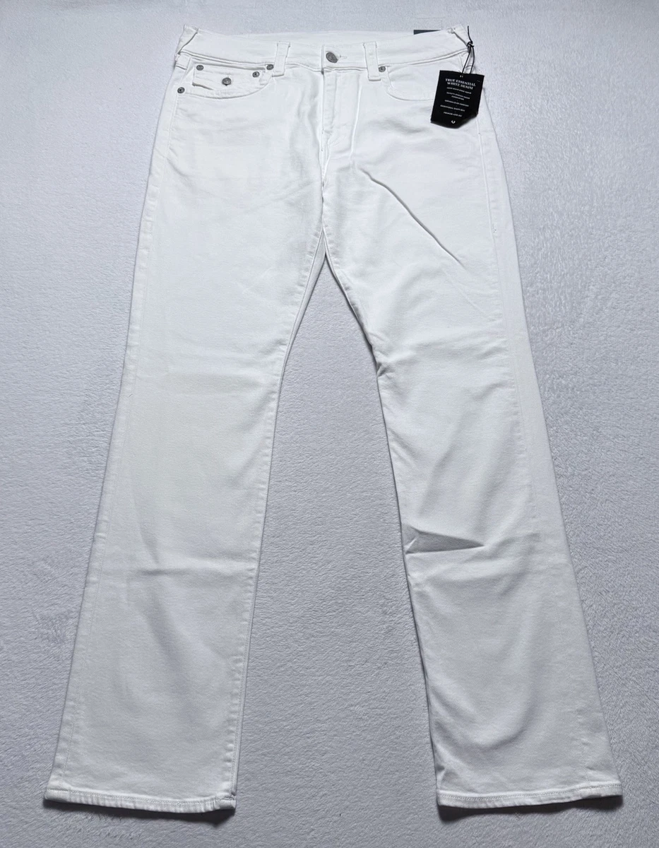 True Religion Ricky White Jeans for Men for sale | eBay