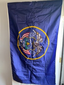 Vintage Utah State Flag - 34" x 60" - Well Flown