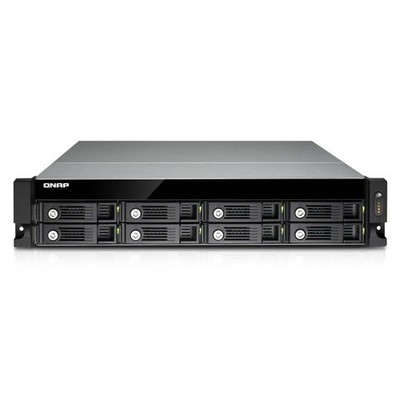 Qnap TS-871U-RP-I5 NAS 32GB RAM Cache SSD 2X 240GB HDD X 4 2TB Rack 2U Gigabit