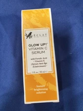 5 ECLAT Glow Up! VitaminC Serum Ferulic Acid & Vitamin E Anti-Aging 1 fl oz Each