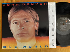 John Denver One World US vinyl LP