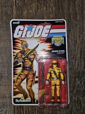 Super7 G.I. Joe Tiger Force Snake Eyes ReAction Action Figure Target Exclusive