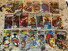 Big Marvel Spider-Man Lot Of 20 Comics 361 1st Maximum Carnage Cool Silver Print