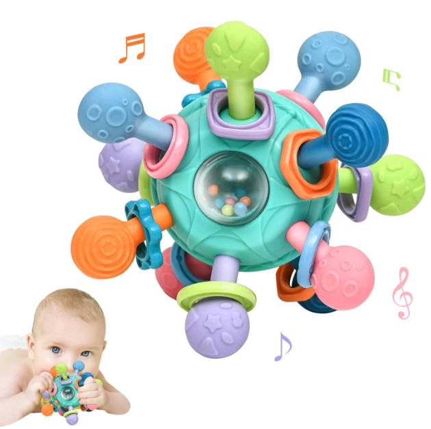 Baby Montessori Teething Toys 6-12 Months Free Sensory Toys
Opens in a new window or tab
