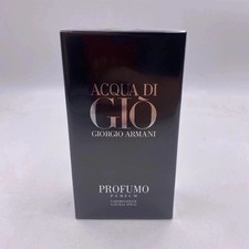 NEW Acqua Di Gio Profumo by Giorgio Armani 4.2oz Parfum for Men SeaLED