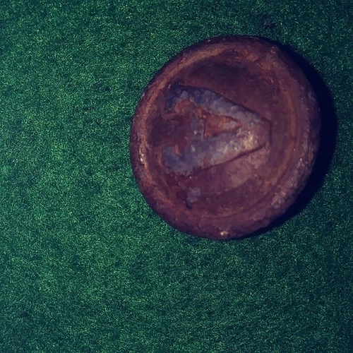 Original Civil War (1861-65) Militaria Button with Raised Design