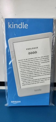 Amazon Kindle 10th Generation 8GB White eReader eBook Tablet WiFi 2019 Model NEW