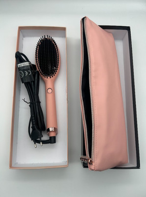 ghd glide Pink Peach Hot Brush, Glättbürste, Keramikheiztechnologie + Ionisator