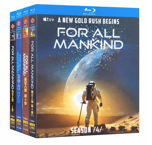 For All Mankind Season 1-4     8-Discs All Region Free New Box Set