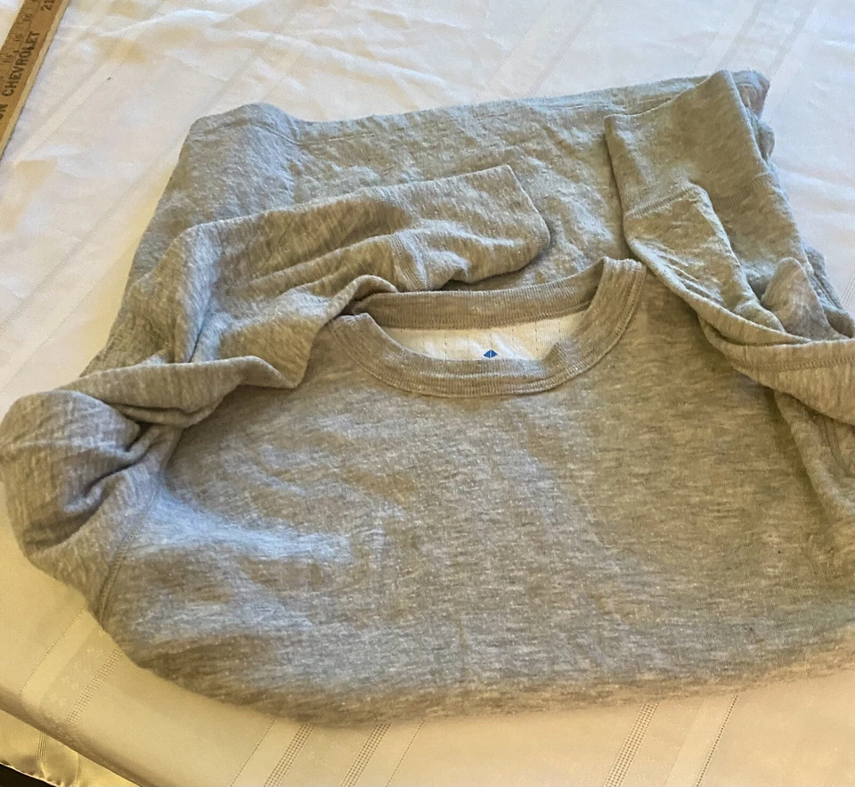 Camisa Top Grande Indera Dos Capas Performance Absorbente Térmica - Gris Manga Larga Foto 2 de 4