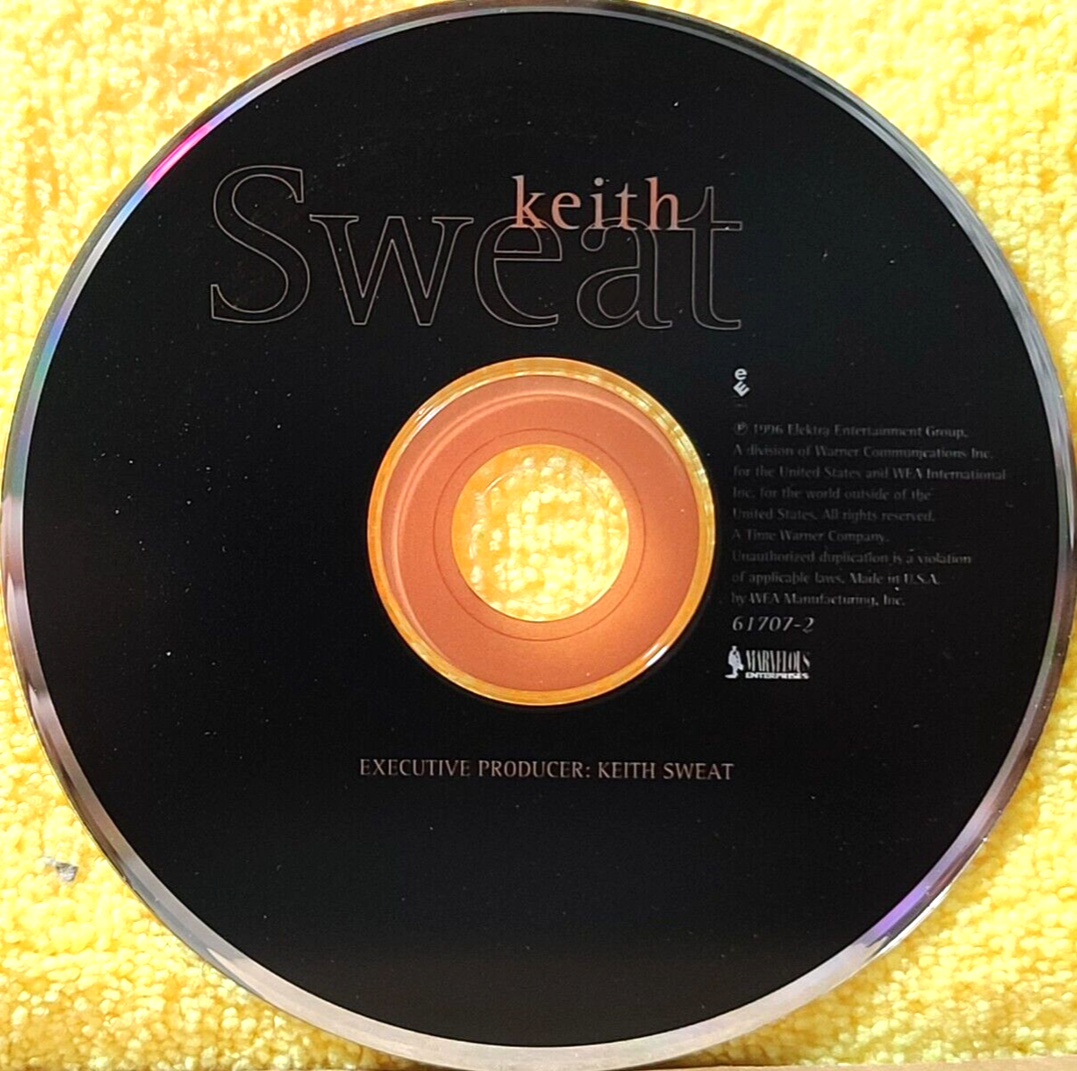 Keith Sweat Music CD 1996 EXCELLENT / MINT CONDITION / FREE