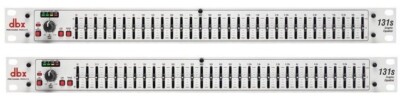 2x dbx131sv Single 31Band Equalizer,1/3octave Constant Q frequency 15 Watts MINT