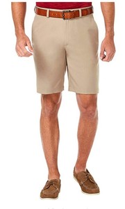 Haggar Men's Ultimate Comfort Short (Khaki, 32) | eBay