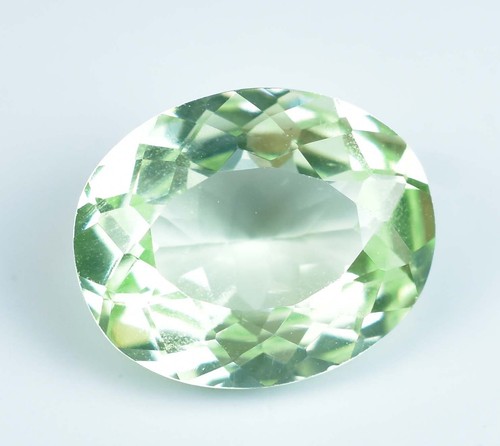 4.50 CT Natürlich Grün Peridot Ovale Form VVS Pak Edelstein Agl Zertifiziert - Bild 4 von 6