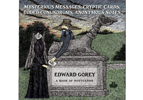 Edward Gorey Mysterious Messages Cryptic Cards Coded Conundrums Anonymous