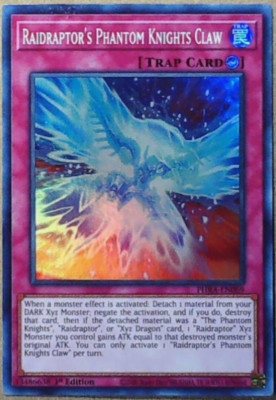 Yu-Gi-Oh! - Raidraptor's Phantom Knights Claw - SR - PHRA-EN069 - 1st Ed  - NM/M