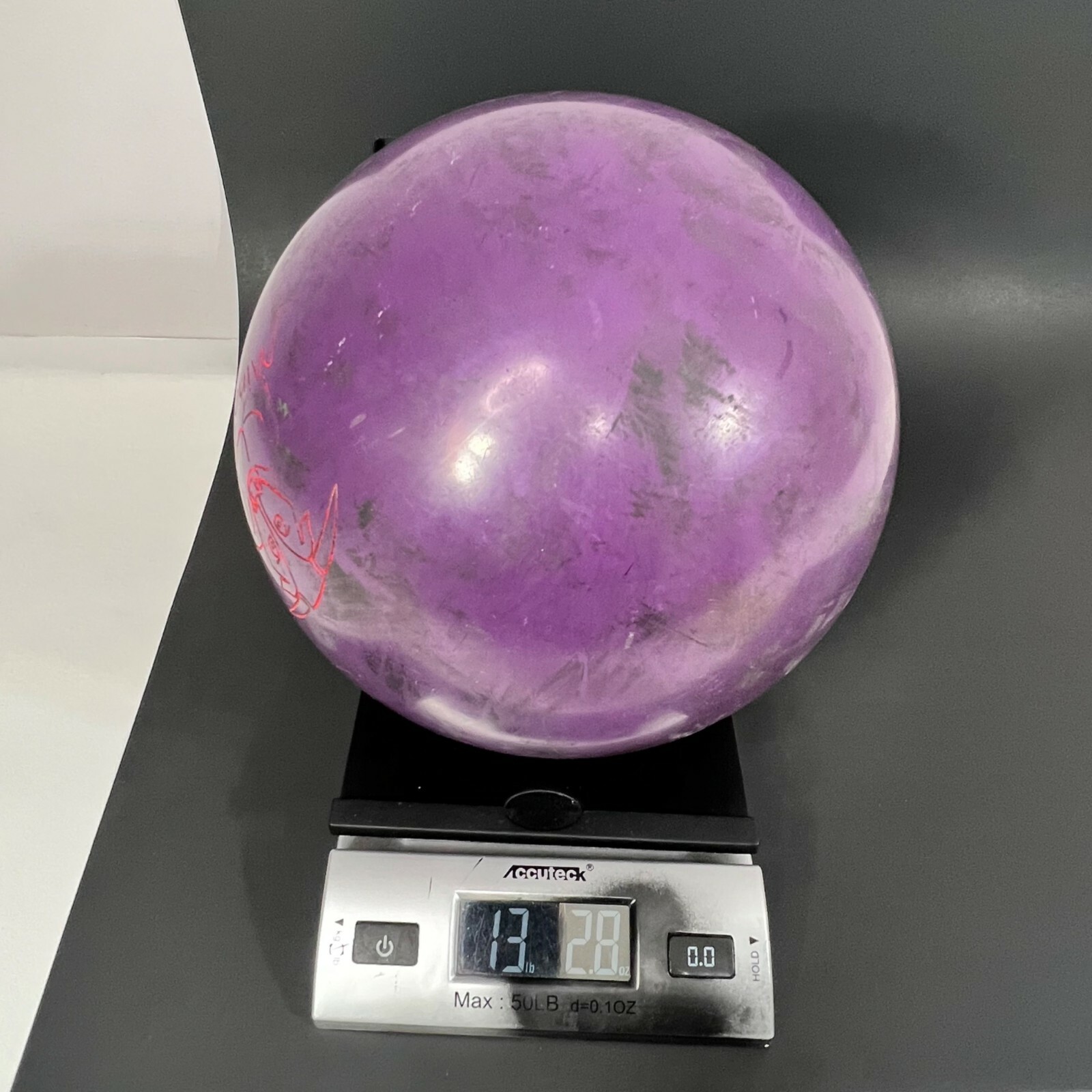 Morich Minotaur Bowling Ball Purple Undrilled 13 Pounds