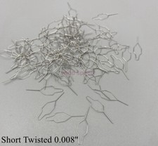 Dental Orthodontic Ss Preformed Ligature Wire Short Twisted Ties Unwelded 008