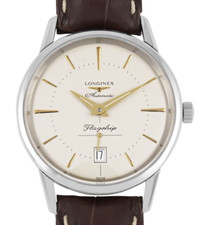 Orologio uomo LONGINES FLAGSHIP HERITAGE ref. L4.795.4.78.2 NUOVO SET COMPLETO