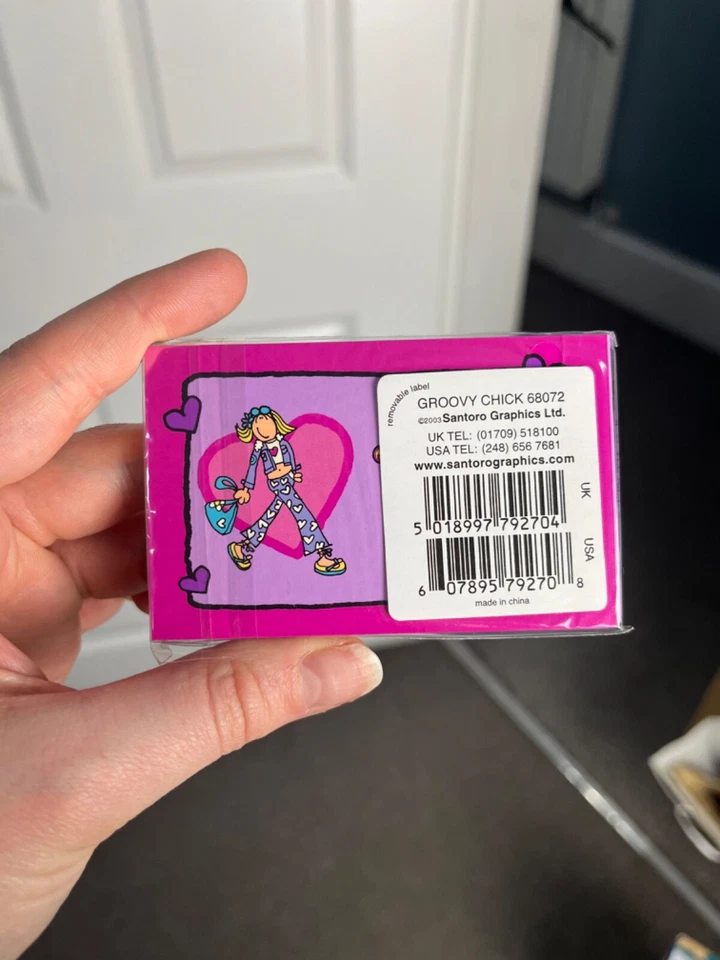 New GROOVY CHICK Bang On The Door MINI ADDRESS Book VINTAGE 2000's - Image 2 of 2