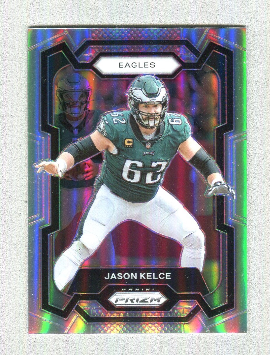 2023 Panini Prizm Silver Prizm Jason Kelce #245