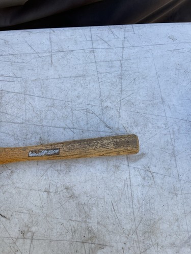 VINTAGE NEW STANLEY STONE BRICK MASON HAMMER 431 1/2 A 24 OZ. - Picture 3 of 9