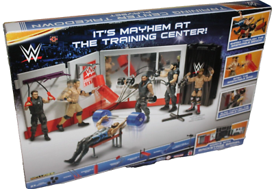 WWE Training Center Takedown Playset w/ 8 Accessories (FIGURES NOT