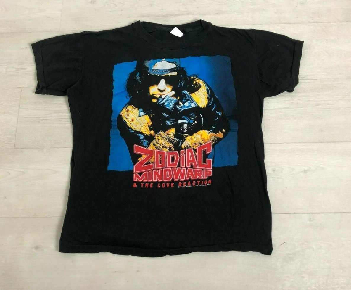 Vintage 1988 Zodiac Mindwarp & The Love Reaction Tattooed