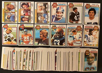 1979 Topps - Football Cards - #1-264 - Complete Your Set - You U Pick