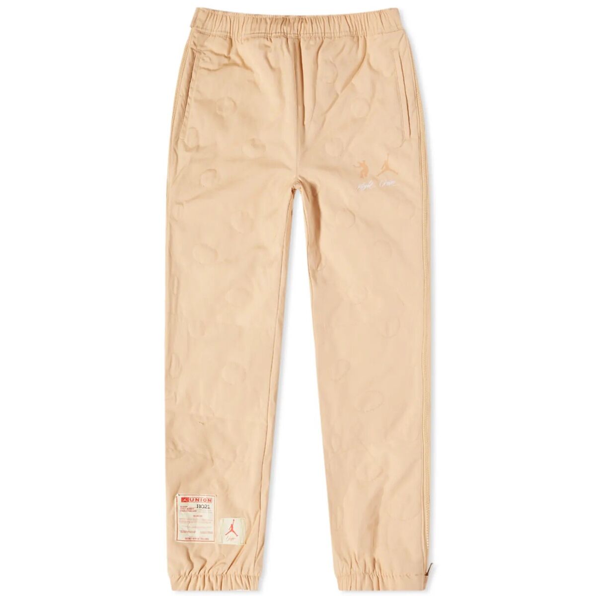Air Jordan x Union LA Zip Pants White Onyx DJ9520-268 Men's Air Jordan x Union LA Zip Pants White Onyx DJ9520-268 Men's