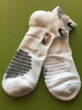 1 Pairs NBA Stance Fusion Basketball Crews Socks White Unisex Size LARGE