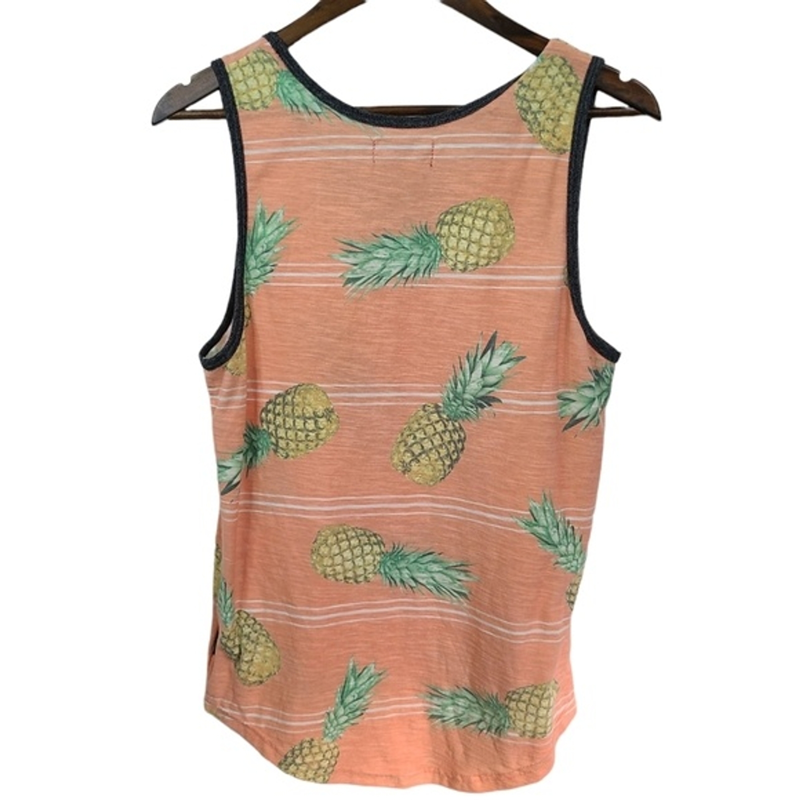 Ocean Current Pineapple Novelty Pattern Sleeveles… - image 2