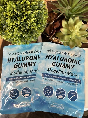 Masque-ology Hyaluronic Gummy Modeling Mask - Set of 2