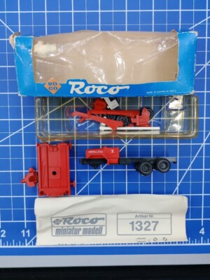 ROCO-MODELL MINIATURMODELLE 1/87 H0 1327 GMC KW10 ''UNFALLZUG''