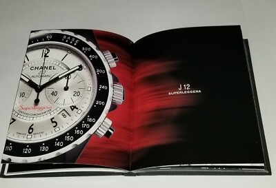 CHANEL WATCH CATALOG WRISTWATCH DESIGN J12 2009 HARDCOVER BOOK