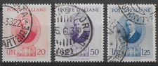 Italy Kingdom 1938. Celebrative Guglielmo Marconi, Used. Saxon 436-9