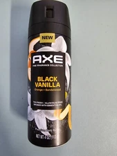 Axe Fine Fragrance Men's Fresh Deodorant Body Spray Vanilla, Aluminum Free 4 oz