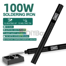 PTS200 Cordless Soldering Iron 100W Fast Heat Smart Soldering Iron ESP32 PD/QC