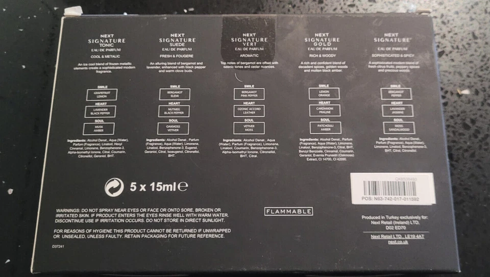 Next Signature Set Of 5 15ml Eau de Parfum Discovery Gift Set Free P&P - Image 2 of 4