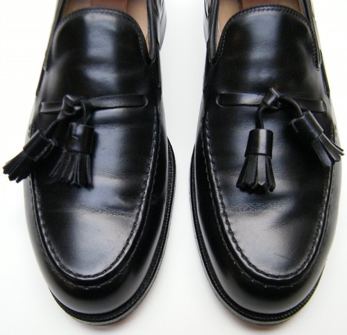 ZAPATOS DE VESTIR PARA HOMBRE COLE HAAN BENCH HECHOS CUERO NEGRO BORLA TALLA 8.5~1/2 M - Imagen 3 de 10