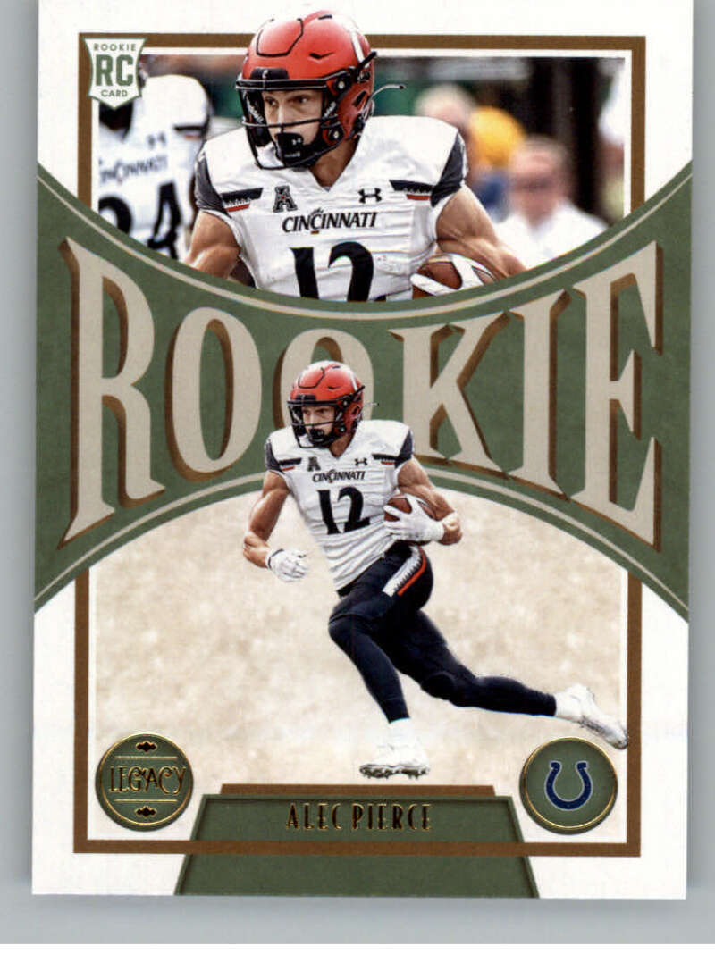 2022 Panini Legacy #197 Alec Pierce Indianapolis Colts Rookie