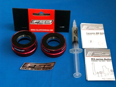 FSA CERAMIC 68mm BB30 Converter Rennrad auf MTB Shimano 24mm Achse Innenlager
