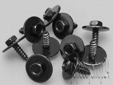 20 x Schrauben Radlaufabdeckung Unterfahrschutz Unterboden für BMW Opel Ford VW