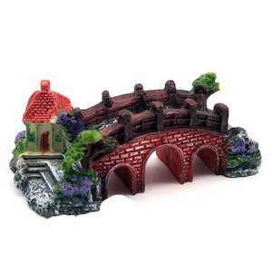 Classic-Aquarium-Decoration-Bridge-Pavilion-Tree-For-Fish-Tank-Resin-Ornaments