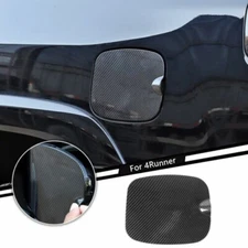 Fuel Tank Cover Door Gas Cap Trim Accessories for 4runner 2010-19 Carbon Fiber