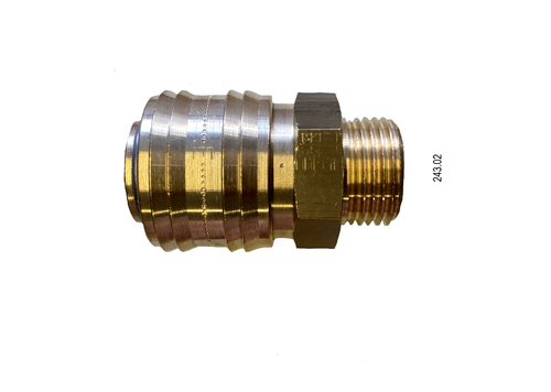 Druckluftkupplung Messing Kupplungsstecker Aus Mess Produktbild-Vorschau 9