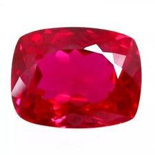 Blood Red Ruby Unheated 10-12 Ct Natural BURMA Pigeon Certified Loose Gemstone